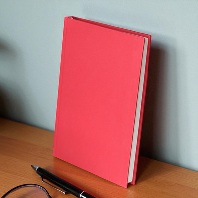 INNAXA Red Hardbound Diary – A5 Size, 120 GSM, A5 Diary Blank ,Premium Notebook for Writing, Sketching & Personal Use 160 Pages(Red)