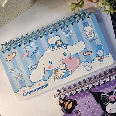 Kawai Cinnamoroll Regular Planner Ruled 100 Pages(Multicolor)