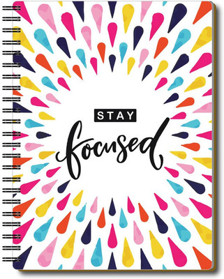 Nourish 12 Month Life Planner A5 Planner/Organizer Ruled 200 Pages(STAYFOCUSED)