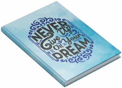 MOTOCUPID Dream Chaser A5 Note Book HARD BOUND Plain Paper 160 Pages(Sky Blue)