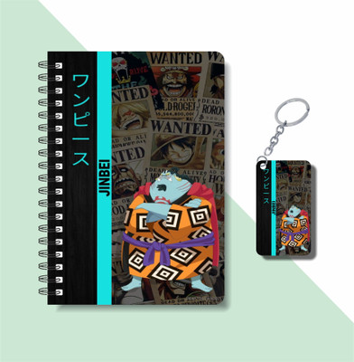 craft maniacs ONE PIECE NOTEBOOK A5 Note Book RULED 160 Pages(Multicolor)