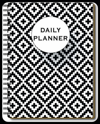 Nourish Daily Planner_DRY A5 Planner/Organizer Ruled 75 Pages(IKAT)