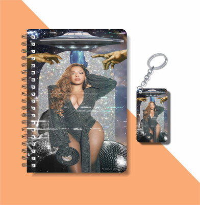 craft maniacs BEYONCE 2023 NOTEBOOK COLLECTION A5 Diary RULED 160 Pages(White)