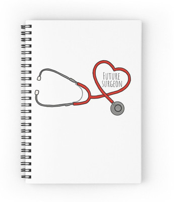 craft maniacs DOCTOR NURSE 2023 COLLECTION A5 Notebook RULED 160 Pages(Multicolor)