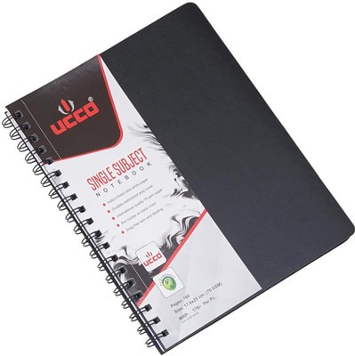 BALHAR Diary Regular Diary Ruling 160 Pages(Black)