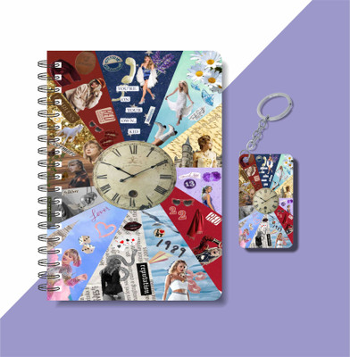 craft maniacs TAYLOR 2023 NOTEBOOK COLLECTION A5 Notebook RULED 160 Pages(White)