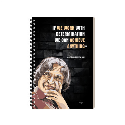 ESCAPER Motivational diary A5 Diary Ruled 160 Pages(Achieve Anything)