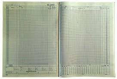 Craftwings attendance register A4 Notebook Ruled 75 Pages(Multicolor, Pack of 2)