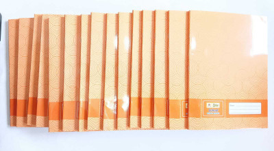 NATH JI Notebook Regular Notebook 2 Line Ruled Mix Notebook 120 Pages(White, Pack of 25)
