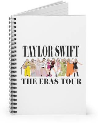 craft maniacs TAYLOR SWIFT 2024 COLLECTION A5 Diary RULED 160 Pages(Multicolor)
