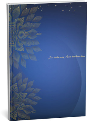 Writtini Ramadaan A4 Notebook yes 112 Pages(Blue)