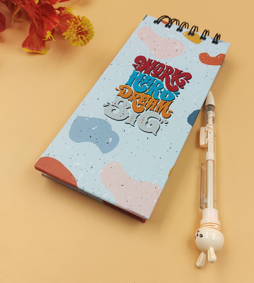 Paper Bear Different A5 Note Pad Designer 50 Pages(Cream, Pack of 2)