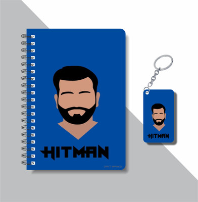 craft maniacs DHONI 2024 NOTEBOOK COLLECTION A5 Diary RULED 160 Pages(Red)