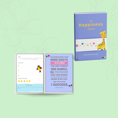 ekdali My Happiness Journal A5 Journal Ruled 120 Pages(Multicolor)