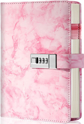 XAMILE NEW A5 Diary 96 192 Pages(Pink)
