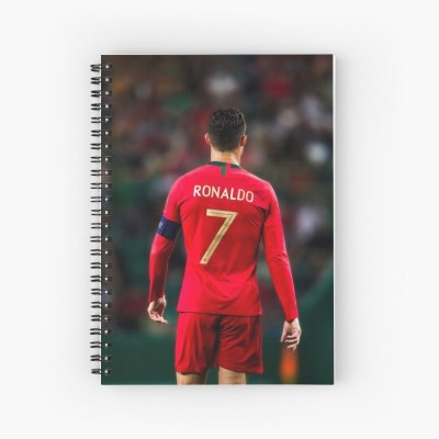 craft maniacs FOOTBALLER DIARY A5 Diary RULED 120 Pages(Multicolor)