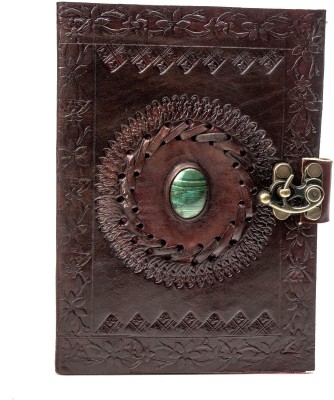 Anshika International diary A6 Diary unruling 100 Pages(Brown)