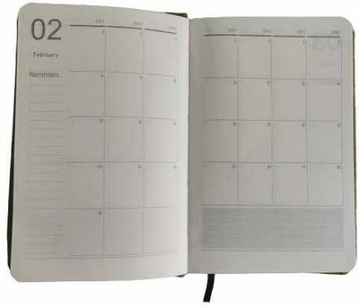 Glory A5 Jute Journal Diary A5 Diary Ruled 200 Pages(Black, Green, Pack of 2)