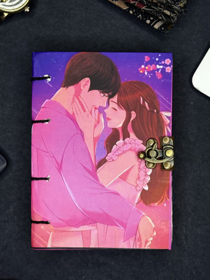 Handicraft Treasures Handmade Diaries|Journal|Notebook A7 Diary Unruled 200 Pages(Multicolor)