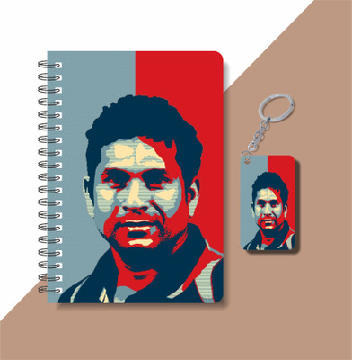 craft maniacs TENDULKAR 2023 NOTEBOOK COLLECTION A5 Notebook RULED 160 Pages(White)