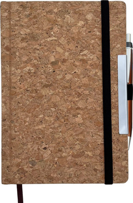 Amaze Ent. Corporate Notebook A5 Diary Ruled 192 Pages(Camel, Cork)
