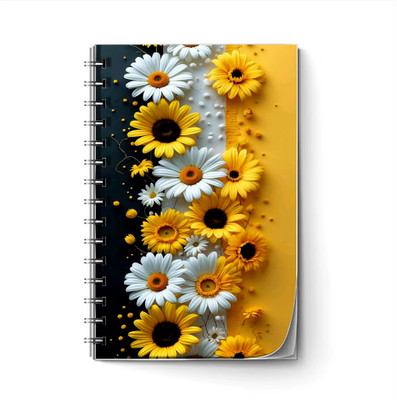 CreativePrintSolution Selfmade A4 Notebook Single Line 200 Pages(Multicolor)
