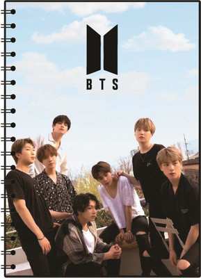 ShivaArts BTS A5 Diary 160 Pages(Multicolor)