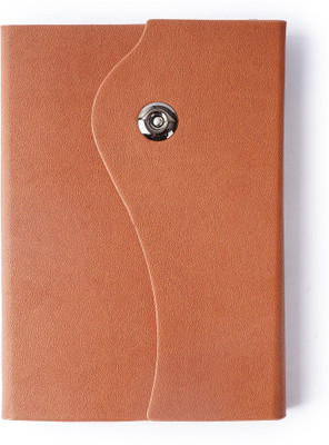 FINER THREADS Handmade Pocket-size Notebook Blank 80 Pages(Tan)
