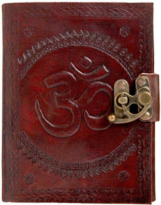 Anshika International handmade A5 Notebook unruling 100 Pages(Brown)