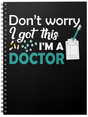 craft maniacs DOCTOR NURSE 2023 COLLECTION A5 Notebook RULED 160 Pages(Multicolor)