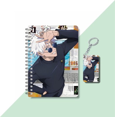 craft maniacs ANIME DIARY 2024 NOTEBOOK A5 Notebook RULED 160 Pages(White)
