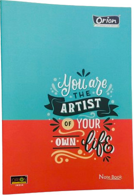 ORION Exercise Books A4 Notebook Ruled 140 Pages(Multicolor, Pack of 6)