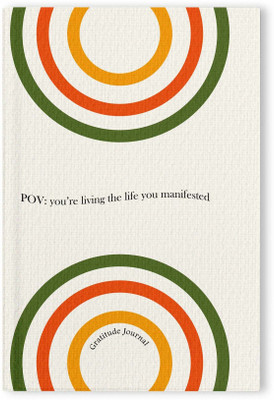 ITSY Bitsy Wellness Journal A6 Journal ruled 176 Pages(Multicolor)