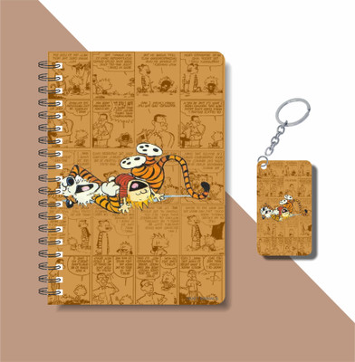 craft maniacs CARTOON 2023 COLLECTION A5 Notebook RULED 160 Pages(Multicolor)