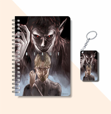 craft maniacs ATTACK ON TITANS COLLECTION A5 Diary RULED 160 Pages(Multicolor)