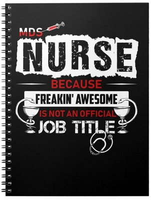 craft maniacs DOCTOR NURSE 2023 COLLECTION A5 Notebook RULED 160 Pages(Multicolor)