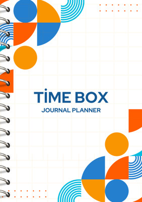 JALADHI Daily Planner A5 Undated Timebox 3-Month Organizer With A5 Planner Dotted 184 Pages(White)