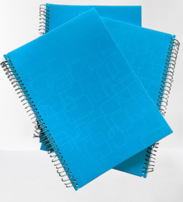 Vasl A-4 Notebook Unruled 200 Pages/ Plain Register For Students/ Multipurpose Use A4 Notebook Unruled/Plain 200 Pages(Multicolor, Pack of 3)