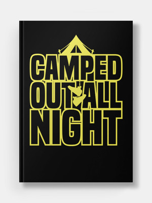 Macmerise Sneakerhead Camped Out A5 Diary Ruled 100 Pages(Multicolor)