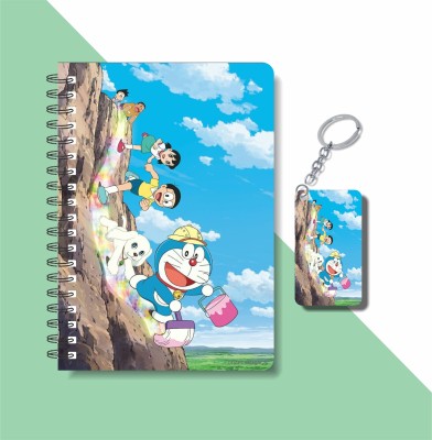 craft maniacs DOREMON 2023 NOTEBOOK COLLECTION A5 Notebook RULED 160 Pages(White)