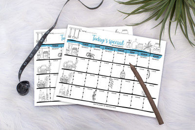 TREASURE TALES DIET CHART & MEAL PLANNER TEAR OFF ,Schedule Your Day, Manage to-do List and Track Wellness A4 Writing Pad Ruled DIET CHART/MEAL PLANNER TEAR OFF NOTEBOOKS 70 Pages(White)