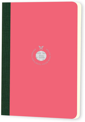 Flexbook Smartbook 13x21cm Ruled Notebook | A5 Size | 70gsm Fabriano Ivory Paper A5 Notebook Ruled 160 Pages(Pink)