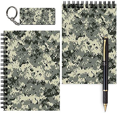 craft maniacs A6 MESSAGE PADS + ONE KEYRING A6 Note Book UNRULED 160 Pages(Multicolor, Pack of 2)
