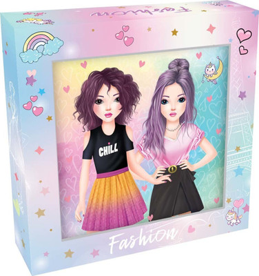 HELLO FRIEND Fashion My Secret Diary Box Regular Diary Ruled 120 Pages(sky blue)
