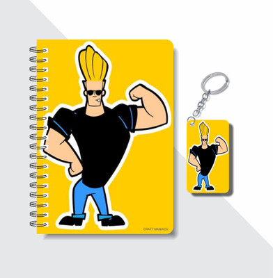 craft maniacs CARTOON NETWORK 2023 NOTEBOOK COLLECTION A5 Notebook RULED 160 Pages(Yellow)