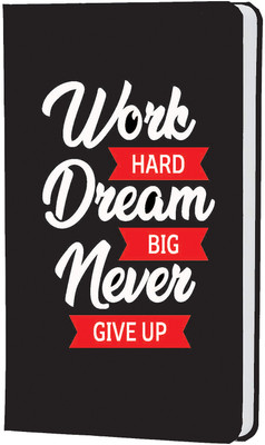 AccuPrints Motivation Diary A5 Diary Ruled 200 Pages(Multicolor)