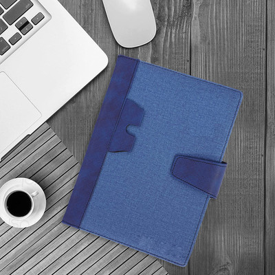 Excel PU Leather Finish Hard Bound Executive Diary Planner Sunday full page B5 Diary ANY YEAR with Pen Holder Ruled (Cover Design may be Different) 365 Pages(Multicolor)
