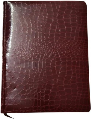 Good Luckfile Executive A5 Diary Unruled 365 Pages(Brown)