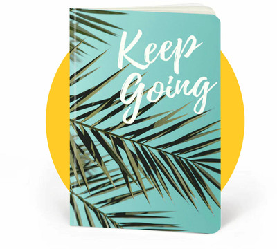craft maniacs A5 SOFT BOUND NOTEBOOK A5 Diary RULED 100 Pages(Yellow)