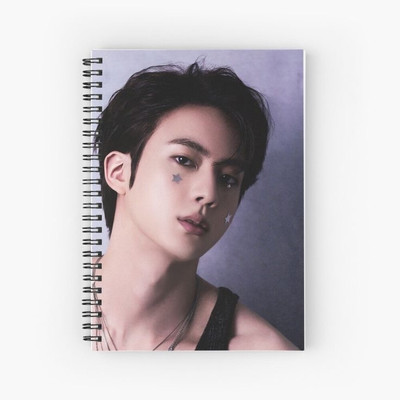 craft maniacs BTS JIN A5 RULED 160 PAGES DIARY A5 Diary RULED 160 Pages(Multicolor)